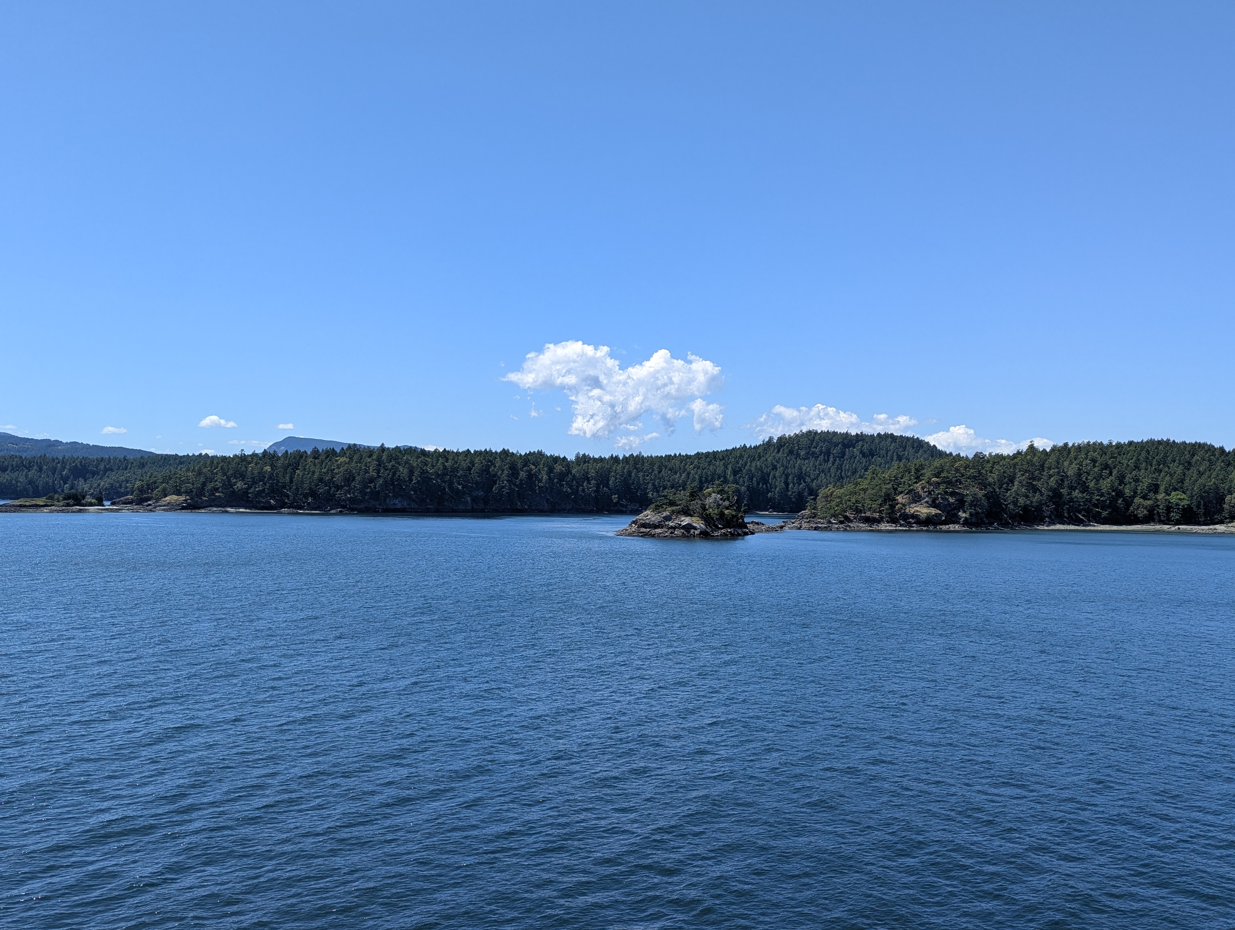 Birthday Trip to Canada, Ferry, Vancouver Island, British Columbia